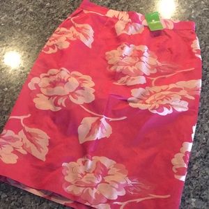 Kate Spade Floral Skirt